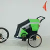 Remolque de Bicicleta Plegable de Aleación de Aluminio para Mascotas Zhongda / Cochecito Universal Dos en Uno Paseo al Aire Libre Mascotas