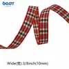 Cinta de Tela a Cuadros de 1 cm Materiales para Accesorios de Cabello DIY para Hacer Lazos, Ropa de Muñecas, Sombreros y Cintas para Envolver Regalos