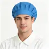 Gorras de trabajo transfronterizas, gorros para fábrica de alimentos, gorros a prueba de polvo e higiene para talleres, gorros de chef de cocina, gorras de trabajo para cafeterías y catering.