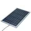Suministro Transfronterizo de Panel Solar Fotovoltaico de Silicio Policristalino de 10W con Marco Ip65 Impermeable 335*200 12V18V
