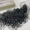 Ligas de colores para el pelo tipo coreano en lata, gomas elásticas desechables de alta elasticidad para coletas pequeñas, cuerdas para el pelo versátiles para niños