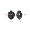 13*16mm Agujero Horizontal Cristal de Fresa Vidrio Cuentas Sueltas DIY Hecho a Mano Accesorios para el Cabello Pulsera Aretes Accesorios Ropa