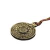 Colgante de latón con forma de cofre del tesoro del zodiaco, colgante de Feng Shui, colgante de moneda antigua, colgante de cofre del tesoro del zodiaco.