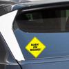 Comercio exterior transfronterizo Pegatinas para coche BABY ON BOARD con pegatinas para coche BABY reflectantes impermeables