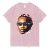 Camiseta Estampada Rapper Young Thug Thugger para Hombre Mujer Hip Hop