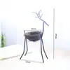 Piña de aire soporte creativo soporte de aire estante colgante nórdico planta sin tierra hierro creativo hogar pequeño