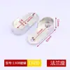 Suporte de Barra para Cabides de Guarda-Roupa Liga de Zinco Suporte Combinado para Roupas Barra de Suspensão Assento Quadrado Sophie Plug de Assento Assento Flangeado Fixo para Guarda-Roupa