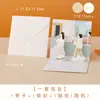 Tarjeta de felicitación japonesa con diseño de flores en estéreo para el Día del Maestro, regalo de agradecimiento para maestros, bendición creativa en 3D, tarjeta pequeña.