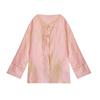 Stock Listo Ruyi [Longling Fendai] Texturizada Estilo Nacional Nueva Chinoiserie Industria Pesada Pinza de Hilo de Oro Barra de Oro Patrón de Dragón Chaqueta para Mujer