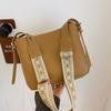 Bolso Pequeño Bolso de Mujer 2023 Nuevo Trendy Correa Ancha para el Hombro Bolso Cruzado Bolso de Cubo de Hombro a la Moda Bolso Cuadrado Pequeño Cremallera