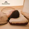 Almohada de Queso para Huéspedes de Montaña Camping al Aire Libre Almohada Hinchable Automática de Esponja Diseño en Forma de U Almohada Más Vendida Transfronteriza