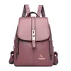 Atacado de fábrica mochila feminina 2022 nova bolsa feminina moda couro macio mamãe casual mochila de grande capacidade