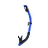 Tubo de Respiración Suave de Silicona para Natación y Snorkel Transfronterizo Equipo de Snorkel Gratuito para Adultos y Hombres, Tubo de Respiración de Buceo Totalmente Seco