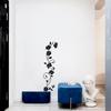 Imán para Refrigerador de Enredadera de Flores Negras Adhesivo de Pared Creativo Decoración de Fondo para Sala de Estar Dormitorio Estudio Transfronterizo Removible Mu1259P