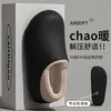 Chinelos de Algodão Impermeáveis para Mulheres Inverno 2025 Novos para Interior de Casa Antiderrapantes com Sola Grossa de Pelúcia Quentes Chinelos de Algodão para Homens