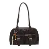 Bolsa de Alta Qualidade Estilo Coreano, Bolsa de Mão Estilo Executivo, Inverno 2025 Grande Capacidade Bolso Duplo com Aba Calça Bolsa de Ombro Único Axila