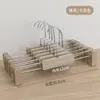 Percha de Plástico para Pantalones Pinza para Pantalones Pinzas para Pantalones Venta Directa de Fábrica al por Mayor Percha de Puesto Callejero Tienda de Ropa Percha Gruesa Antideslizante para Pantalones de Adultos