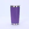 Copo de Carro com Revestimento Spray 20oz Transfronteiriço Copo Térmico de Aço Inoxidável 304 Copo de Água para Carro ao Ar Livre Copo de Viagem a Vácuo Portátil