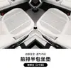 Cojín para Asiento de Coche, Almohadilla de Protección para Asiento Ventilada y Transpirable, Patrón de Lichi, Cojín para Asiento Interior de Accesorios para Coche Todo Incluido, Universal