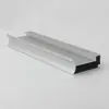 Gabinete de Espelho de Banheiro Inteligente Moldura de Porta Luminosa Periférica Estrutura Prata Preta Semi-Acabada Espessura da Parede 1,0 mm Perfil 1423