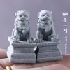 Aquário plantas aquáticas terrário tanque de musgo decoração paisagem lanterna de pedra japonesa ornamento de paisagem esconderijo de caverna para bonsai