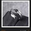 Anillo de Acero de Titanio para Hombre con Patrón de Dragón Personalizado, Estilo Coreano Moderno, Joyería Minimalista de Moda Estilo Ins