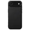 Adecuado para funda de teléfono móvil Iphone18Promax, funda de cuero PU, carga inalámbrica Apple 17, soporte magnético para coche Magsafe