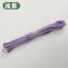 Cuerda de algodón de color de 3-4 mm de grosor, hecha a mano, tejida DIY, cuerda de poliéster y algodón, cuerda para atar, cuerda para tapicería tejida