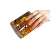 Directo de fábrica latas selladas para alimentos granos de café multi-grano nueces té bocadillos empaque transparente latas de almacenamiento latas de almacenamiento