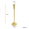 Ventas Directas de Fábrica Candelabro Metálico de una Sola Cabeza Adornos Románticos para Boda Candelabro de Hierro Cena a la Luz de las Velas en la Sala de Estar Envío Gratis
