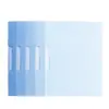 Pasta Giratória Transparente Baiyi de Alta Qualidade com Abertura Lateral Pasta para Armazenamento de Papel A4 Pasta para Classificação por Assunto Pasta para Documentos Pasta para Provas