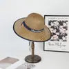 Novo Chapéu de Palha Trançada para Viagem de Lazer Pesca Moda Verão Respirável Proteção Solar Montanhismo Exterior Chapéu de Cowboy Ocidental para Homens