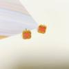 Celebridade da Internet Moda Versátil Novos Brincos de Trevo de Quatro Folhas em Aço Titânio Brincos Simples de Fritillaria Brincos Distintivos de Celebridade da Internet