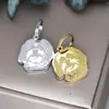 Nuevo Perro Shishi Animal Perro Logo DIY Formulación Llavero Damas Lindo Acero Inoxidable Llavero