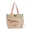 Bolso bandolera de dibujos animados para tutorías de comercio exterior, bolsa de tutoría para estudiantes, bolso de hombro de gran capacidad, bolso tote de moda