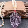 Pingente Raposa de Obsidiana Raposa de Nove Caudas Raposa Pequena Corrente de Suéter Colar Masculino e Feminino Joias para Revenda Pingente