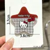 Pinza para el pelo KT de acrílico estilo ins coreano, linda y dulce para niñas, pinza de pico de pato, popular entre los estudiantes, accesorio para el pelo para mechones sueltos