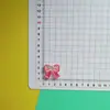 Parche Transparente de Hielo con Lazo Accesorios de Resina Funda para Teléfono Celular Tocado Diadema Pinza para Bolsas Broche Accesorios de Joyería DIY