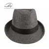 Ventas Directas de Fábrica Sombreros al por Mayor Otoño e Invierno Estilo Nuevo Sombreros de Lana para Personas de Mediana Edad y Mayores, Versátiles Informales Sombreros de Jazz para Hombres de Moda