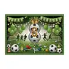 Mantel Estampado de Lino para el Mundial 2026 Amazon Esterilla Aislante del Calor Mantel de Mesa Caliente Mundial Mantel Transfronterizo Amazon