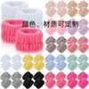Muñequera Lavado Facial de Verano para Mujer, Diadema Transfronteriza, Accesorio para el Cabello Tejido, Adorno para la Cabeza de Felpa, Accesorios, Pulsera Decorativa Tridimensional