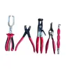 Alicate para Braçadeira de Mangueira Automotiva Tipo Reto Alicate para Braçadeira de Mangueira Alicate de Pressão Conjunto de Ferramentas para Reparo Automotivo Bolsa com Zíper Transfronteiriço