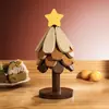 Árbol de Navidad Estilo Chino de Año Nuevo Esterilla Aislante Térmico Decoración de Escritorio de Madera Maciza Posavasos Festivo Base para Ollas Árbol de la Fortuna