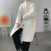 Estilo Chino Acolchado Engrosado Algodón y Lino Retro Zen Bata Abrigo de Algodón Longitud Media Nuevo Traje Tang Chino Ropa de Algodón del Noreste