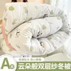 Nanjiren Quilt de Fio Dupla Camada para Quarto de Casa Inverno 25 Novo Acolchoado Espessado para Ar Condicionado Quilt de Inverno Quilt de Algodão