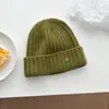 Gorro de Tricô de Lã Pura Chapéu de Outono Inverno Ciclismo à Prova de Vento Chapéu de Fio Macio e Fofo Chapéu de Tricô para o Dia a Dia Gorro Quente