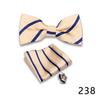 Corbata formal de negocios para hombre pañuelo de bolsillo traje banquete traje de boda accesorios lazo cuello flor fábrica mayoreo