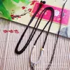 Cordón para Colgante de Jade, Cordón para Colgante de Cuenta Cuadrada, Cordón para Colgante de Ágata, Cordón Trenzado para Collar