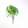 Folhas artificiais, plantas para terrário de répteis, decorações para habitat de répteis, suprimentos de videira para escalada para animais de estimação de aquário
