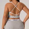 Chaleco Deportivo Transpirable con Estampado de Leopardo Nuevo para Mujer, Ropa para Fitness al Aire Libre y Yoga con Almohadillas Integradas en el Pecho